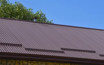 typical Chapel St Leonards corrugated roof uses